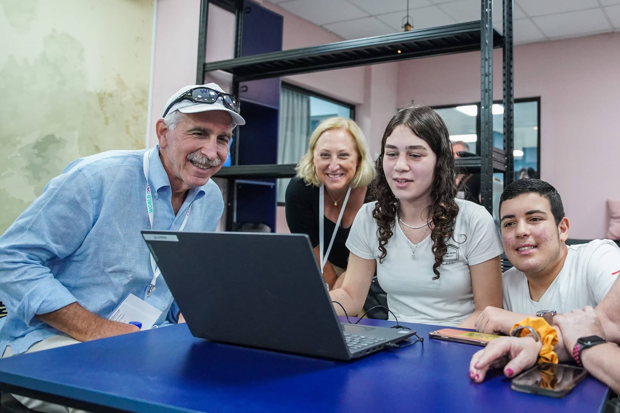 Howard And Gail Lanznar At D. Dan & Betty Kahn STEAM Center | ORT America