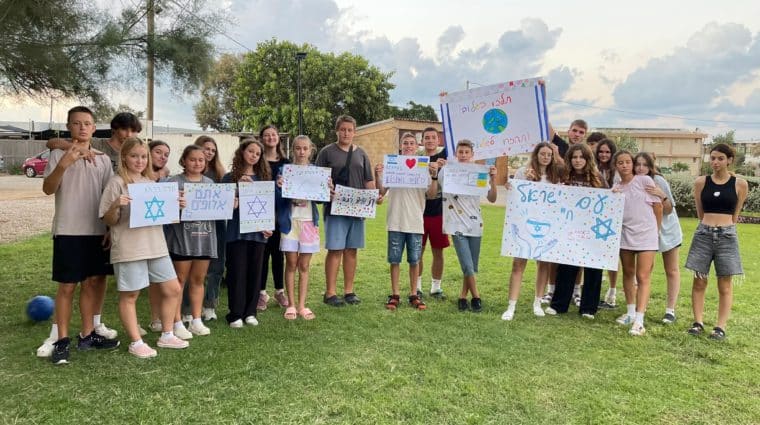 Naale Students In The North1 | ORT America Boarding students in Kfar Silver