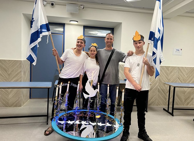 Kfar Silver Menorah competition 2023.