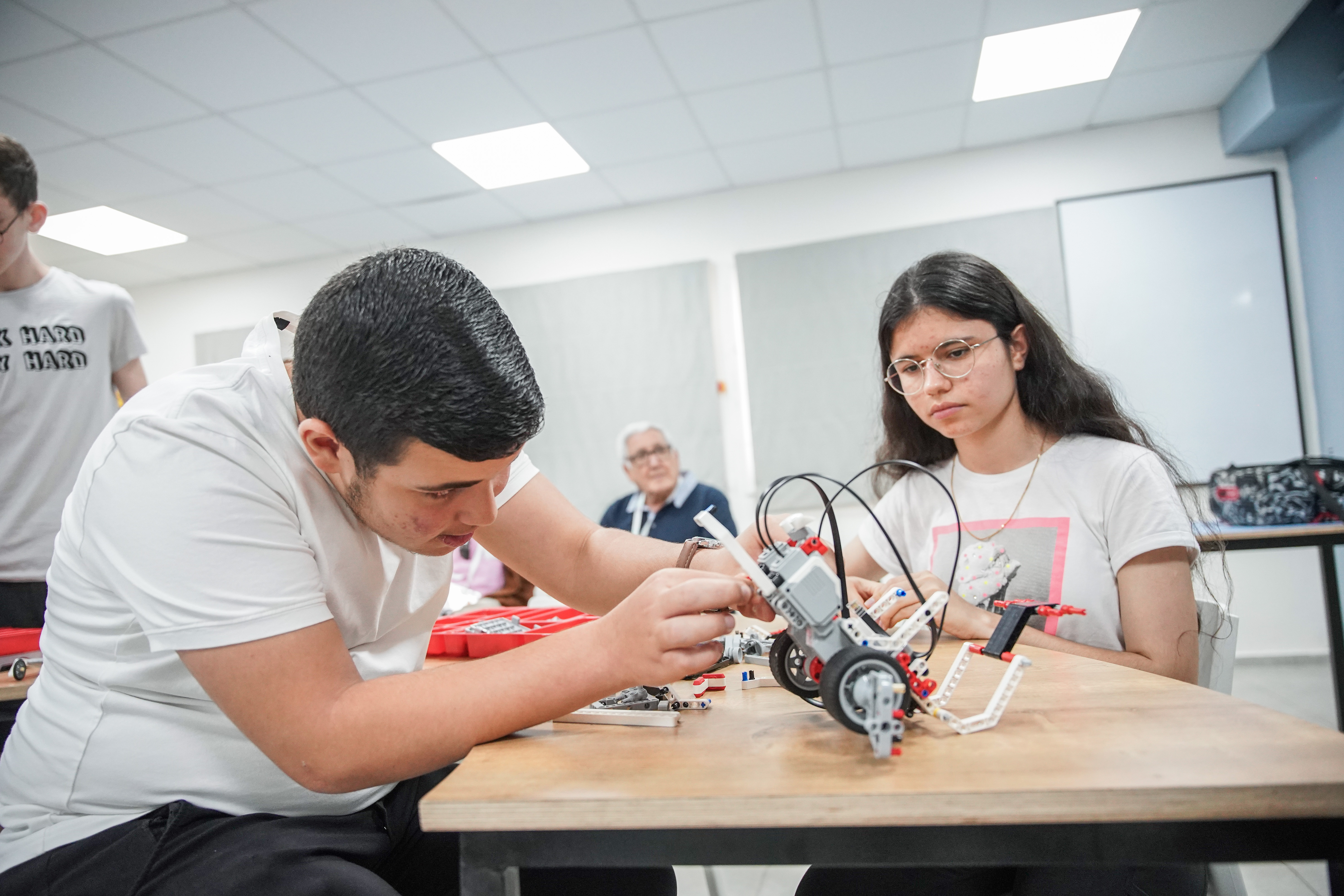 Robotics program in Kiryat Yam, Israel. | ORT America Robotics program in Kiryat Yam, Israel.