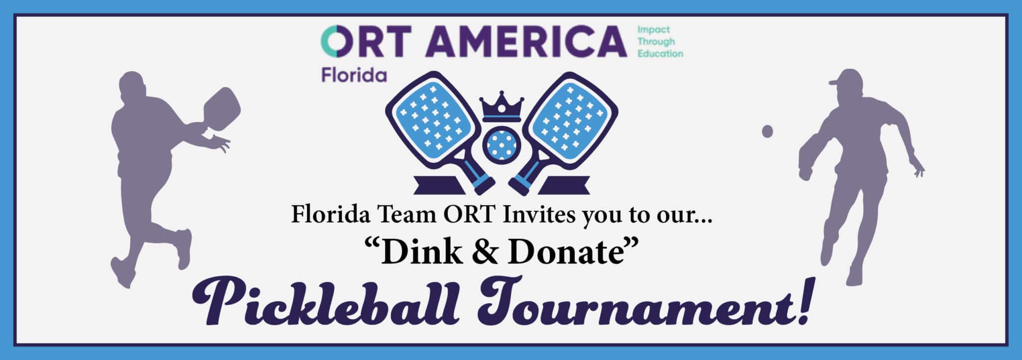 ORT PICKLEBALL BANNER | ORT America