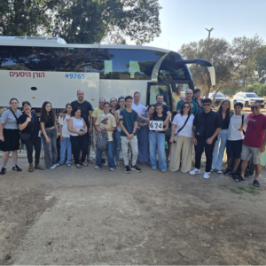 Kfar Silver students back in Israel